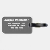 Wilde Hunde Rettete unsere Tierwelt Gepäckanhänger (Rückseite horizontal)