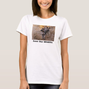 Wilde Hunde Rettete unsere Tierwelt T-Shirt