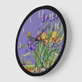 Wilde Iren in der rückwärtigen Uhr (Winkel)