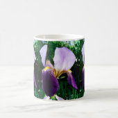 Wilde Iris-Foto-Tasse Kaffeetasse (Mittel)