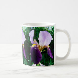 Wilde Iris-Foto-Tasse Kaffeetasse