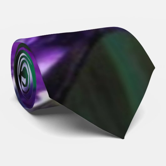 Wilde Iris Krawatte (Gerollt)