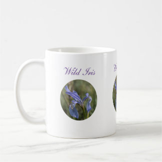 Wilde Iris-Wildblume-Kaffee-Tasse Kaffeetasse