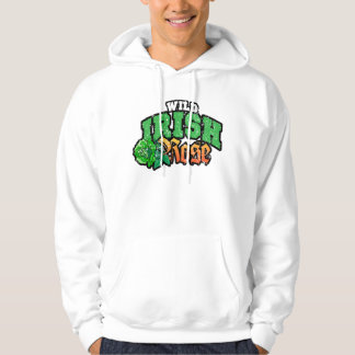 Wilde irische Rose Hoodie