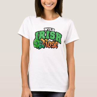 Wilde irische Rose T-Shirt