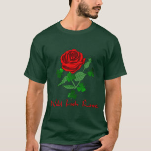 Wilde irische Rose T-Shirt
