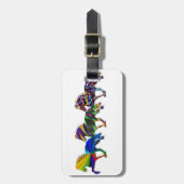 Wilde Isländer Gepäckanhänger (Vorderseite vertikal)