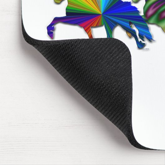 Wilde Isländer Mousepad (Ecke)