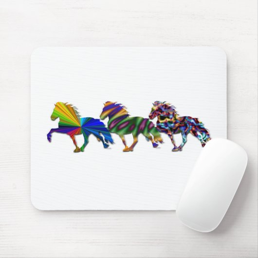 Wilde Isländer Mousepad (Mit Mouse)