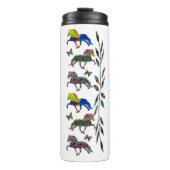 Wilde Isländer Thermosbecher (Vorderseite)