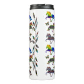 Wilde Isländer Thermosbecher (Rückseite)