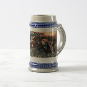 Wilde Jagd Stein AR Bierglas (VorderseiteRechts)