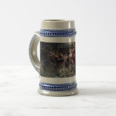 Wilde Jagd Stein AR Bierglas (Vorderseite Links)