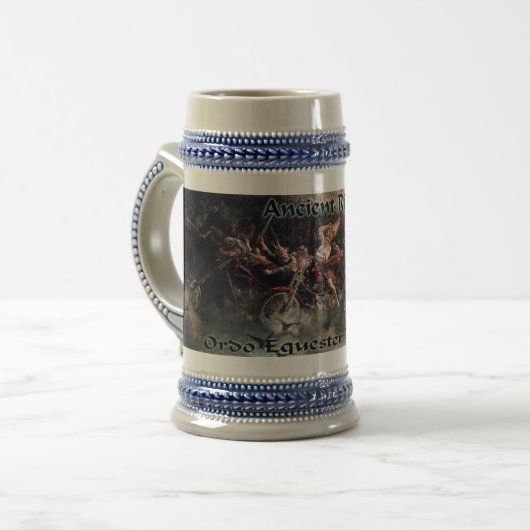 Wilde Jagd Stein AR Bierglas (Vorderseite Links)