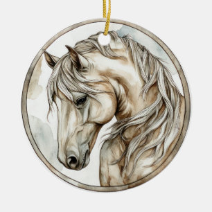 Wilde Jagd und zeitlose Sammlung Keramik Ornament