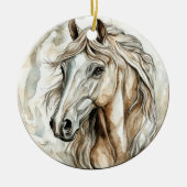 Wilde Jagd und zeitlose Sammlung Keramik Ornament (Vorne)