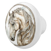 Wilde Jagd und zeitlose Sammlung Keramikknauf (Rechts)