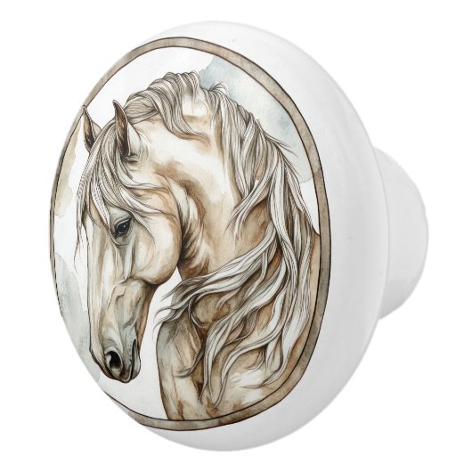 Wilde Jagd und zeitlose Sammlung Keramikknauf (Rechts)