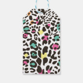 Wilde Jungle-Party-Kindergeburtstag Geschenkanhänger (Rückseite)