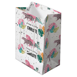 Wilde Jungle-Party-Kindergeburtstag Mittlere Geschenktüte