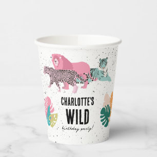 Wilde Jungle-Party-Kindergeburtstag Pappbecher