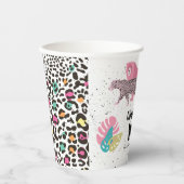 Wilde Jungle-Party-Kindergeburtstag Pappbecher (Vorderseite)