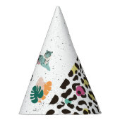 Wilde Jungle-Party-Kindergeburtstag Partyhütchen (Rechts)