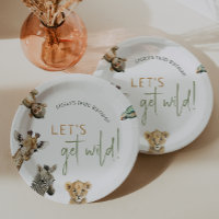 Wilde Jungle Safari Tiere Kindergeburtstag Party