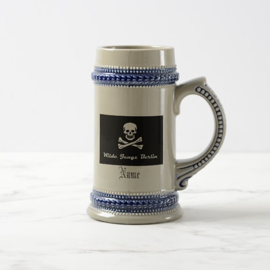 Wilde Jungz Berlin Bierkrug Bierglas (Rechts)