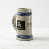 Wilde Jungz Berlin Bierkrug mit Spruch Bierglas (Vorderseite Links)