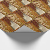 Wilde Kaninchen Geschenkpapier (Ecke)