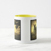 Wilde Kaninchen-Keramik-Kaffee-Tasse Tasse (Zentrum)