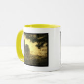 Wilde Kaninchen-Keramik-Kaffee-Tasse Tasse (Vorderseite Links)