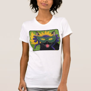 Wilde Karneval-Katzen-Party-New- T-Shirt