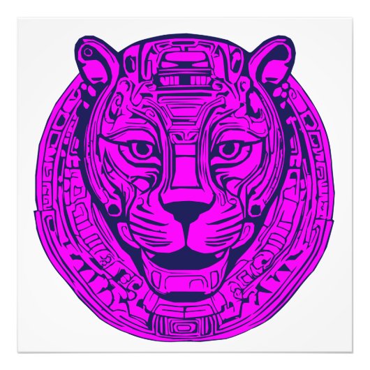 Wilde Katze aus dem Medicine Wheel Foto Print (Vorne)