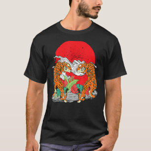 Wilde Katze Jungle Raubtiere Tiere asiatisch Ti T-Shirt