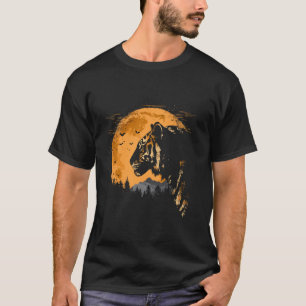 Wilde Katze Jungtier Große Katze Asien Weißer Tige T-Shirt
