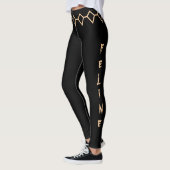 Wilde Katze Leggings (Links)