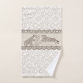 Wilde Katzen - Badetuch-Set Badhandtuch Set (Handtuch)