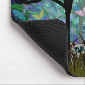 Wilde Katzen Mousepad (Ecke)