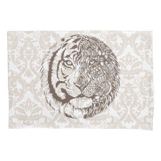 Wilde Katzen - Pillowcase Kissenbezug (Vorderseite)