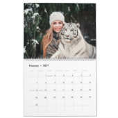 Wilde Katzen und Frauen Kalender (Feb 2027)