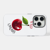 Wilde Kirsche iPhone Hülle (Rückseite (Horizontal))
