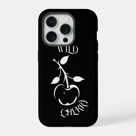 Wilde Kirsche iPhone Hülle (Rückseite)