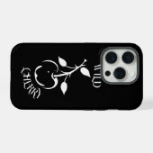Wilde Kirsche iPhone Hülle (Rückseite (Horizontal))