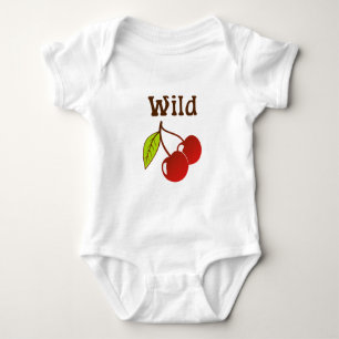 Wilde Kirschen Baby Strampler