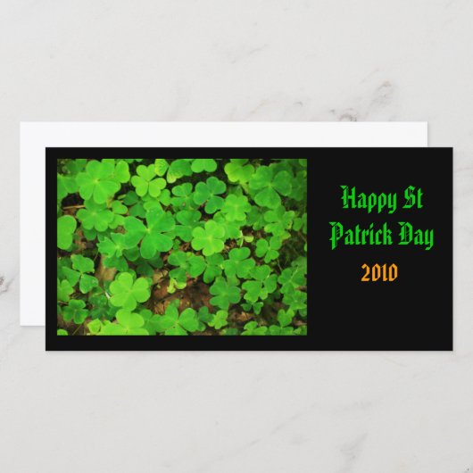 Wilde Kleeblätter (Vorne/Hinten)