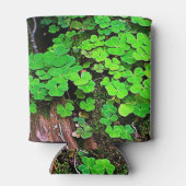 Wilde Kleeblätter Personalisiert St. Paddy's Can C Dosenkühler (Rückseite)