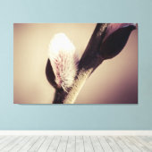 Wilde Knospen - das Vertrauen in das neue Leben Leinwanddruck (Insitu (Holzboden))