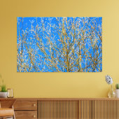 Wilde Knospen - Frühlingsbeginn Leinwanddruck (Insitu (Wohnzimmer))